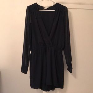 BCBGeneration Navy Blue Romper